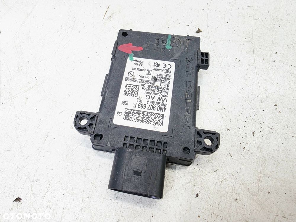 RADAR CZUJNIK DISTRONIC SENSOR AUDI A6 C8 4N0907669F 4N0907699A 2/26 - 4