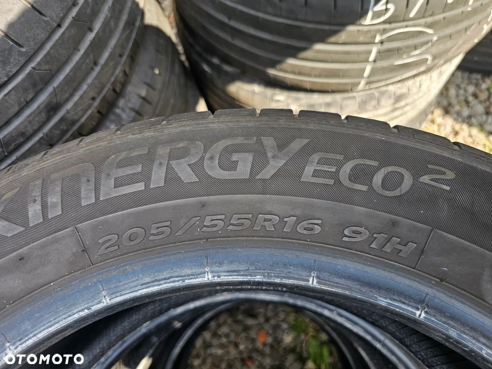 Opony letnie HANKOOK 205/55R16 91H KINERGY ECO 2 (4szt.) (2x4,5 2x5,0) (DOT: 4x0722) L904 - 5