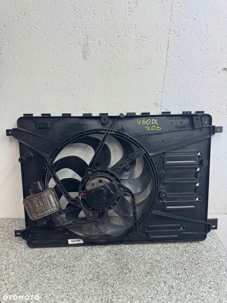 dyfuzor wentylator chłodnicy volvo s60 ii v60 i 2011-2018 31368867 - 4