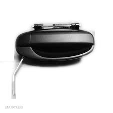 Maner usa exterior Chevrolet Aveo (T200), 2003-03.2006, Spark/Matiz (M200/250), 05.2005-01.2010, Daewoo Kalos (Klas/T200), 2003-2006 negru lucios, Spate Dreapta - 1