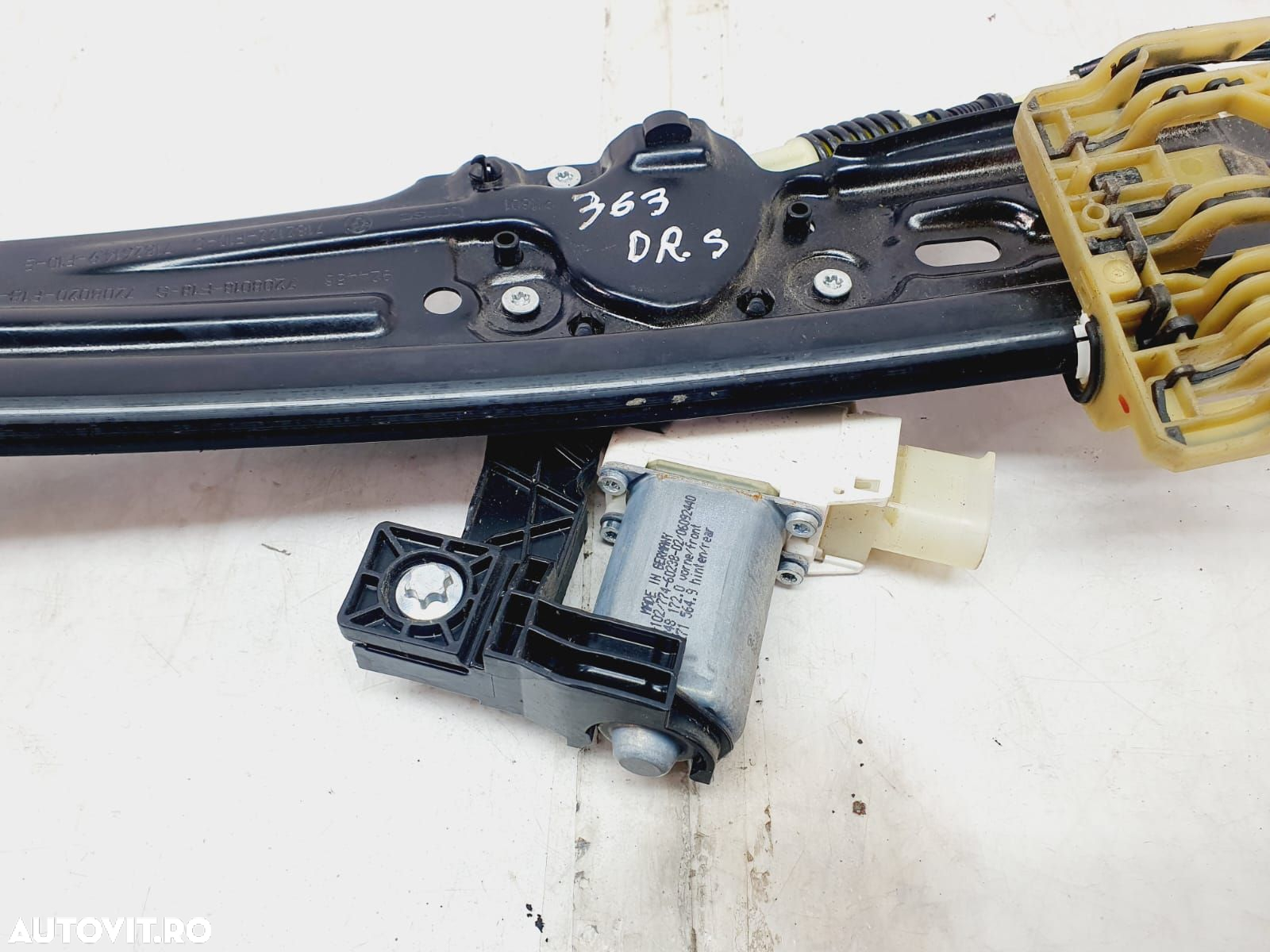 Macara geam dreapta spate 7182122-f10-s 942889-100 BMW Seria 5 F11  [din 2009 pana  2013] - 3