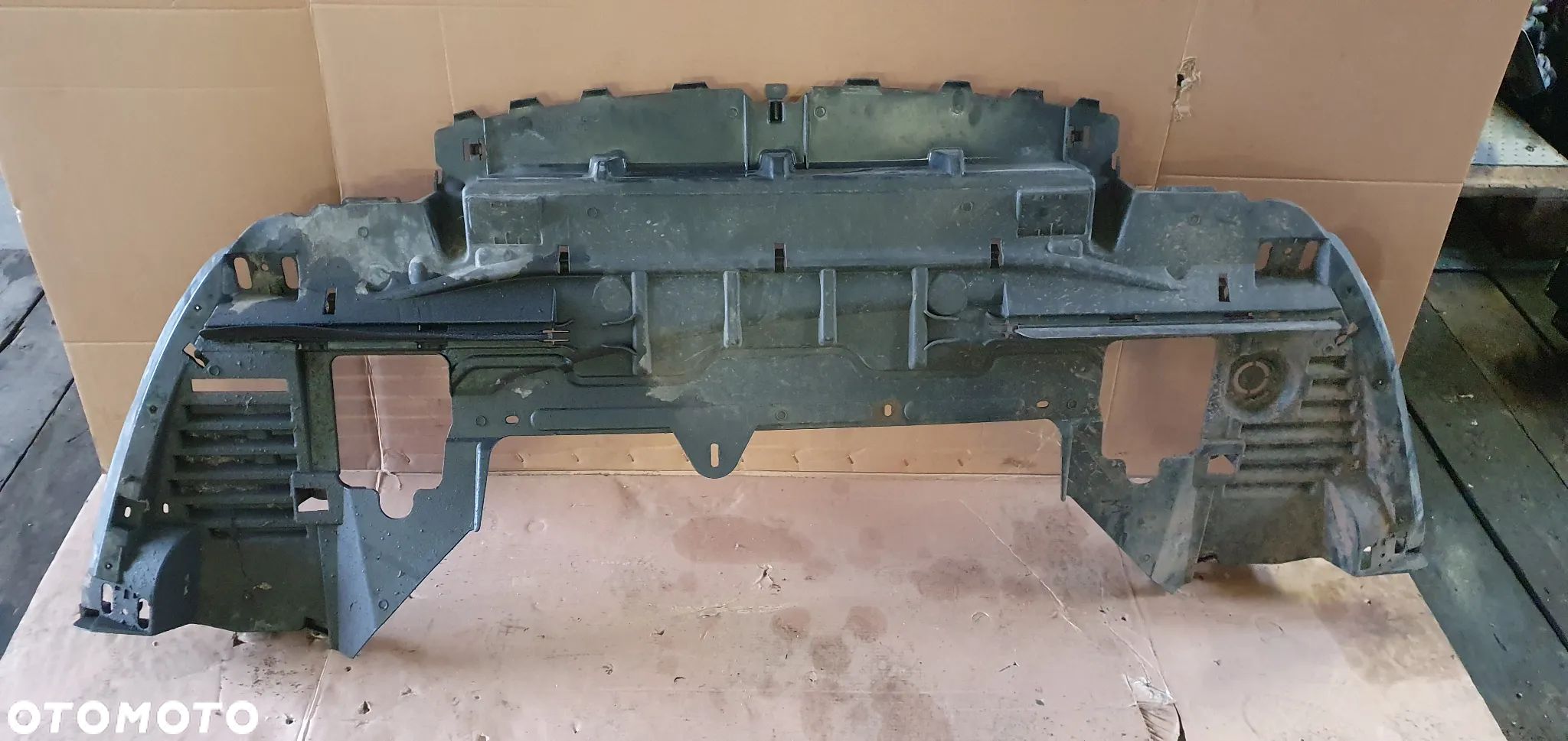 Osłona płyta pod zderzak przód Citroen C5 III 9688137680 9688137380 - 1