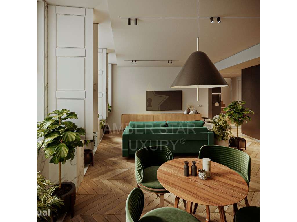 Apartamento T2 Duplex de 91m2 na Rua do Comércio do Porto - Grande imagem: 3/9