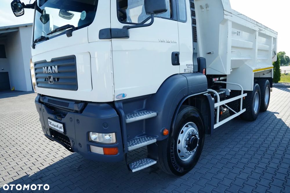 MAN TGA 33.440 / 6x6 / HYDRODRIVE / WYWROTKA TYLNOZSYPOWA / MANUAL - 17