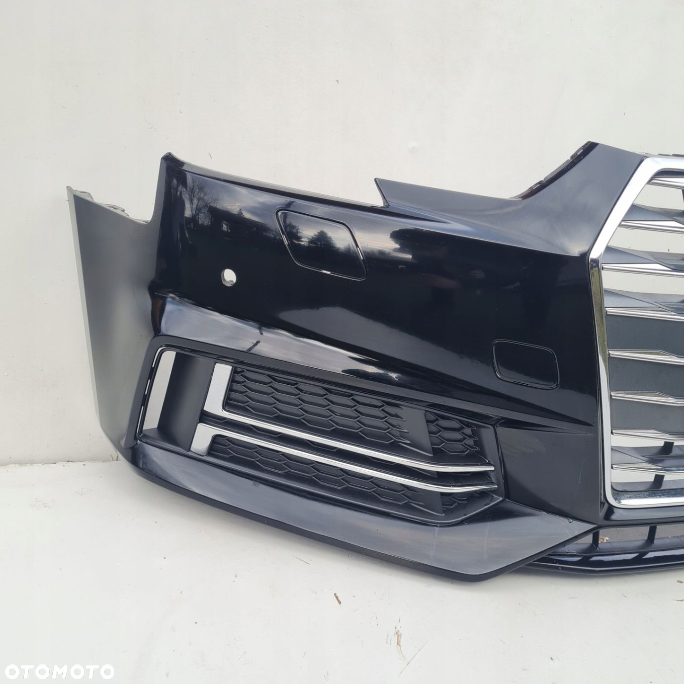 ZDERZAK PRZÓD PRZEDNI AUDI A4 B9 S LINE KOLOR LY9B - 2