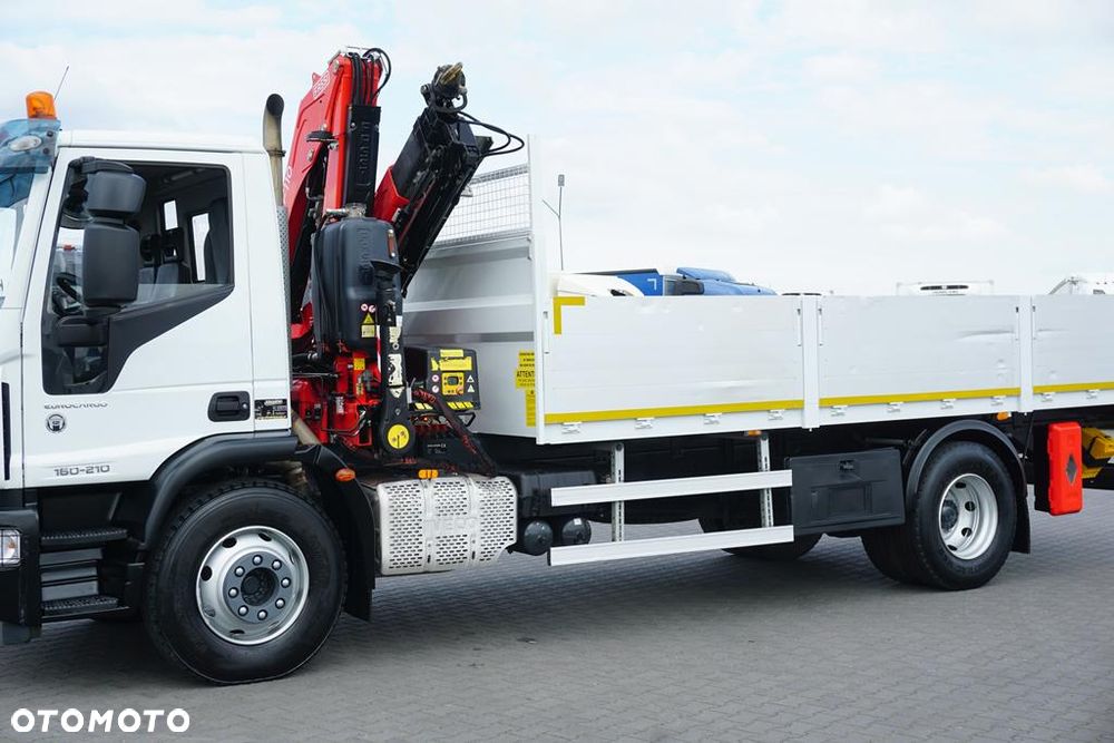 Iveco EUROCARGO / 160-21 / SKRZYNIOWY + HDS / FASSI F110 / ROTATOR / PILOT - 28