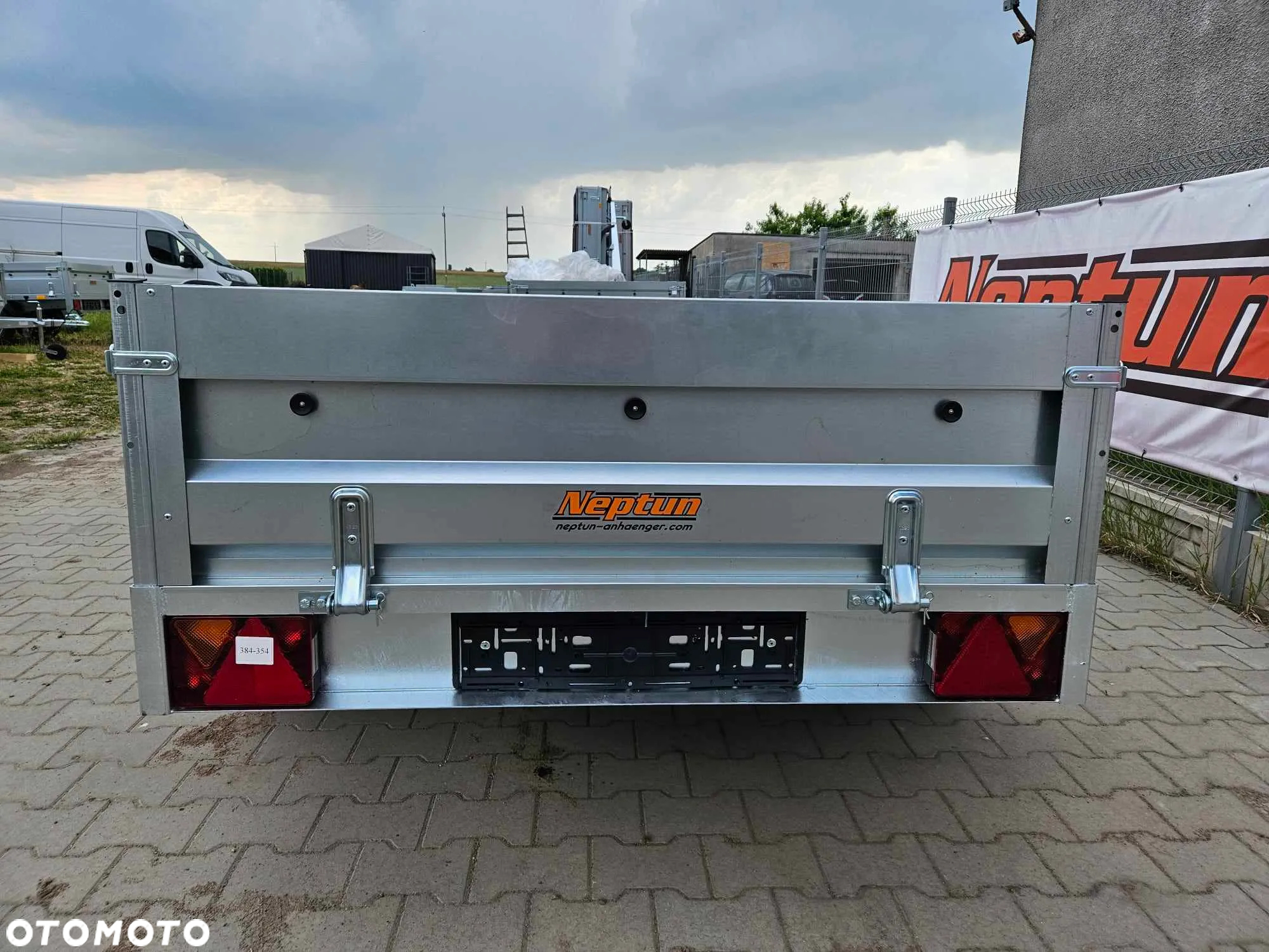 Neptun RUSTIK N7-236 skrzynia 236 x 129cm burty 40cm! 2 osie - 6