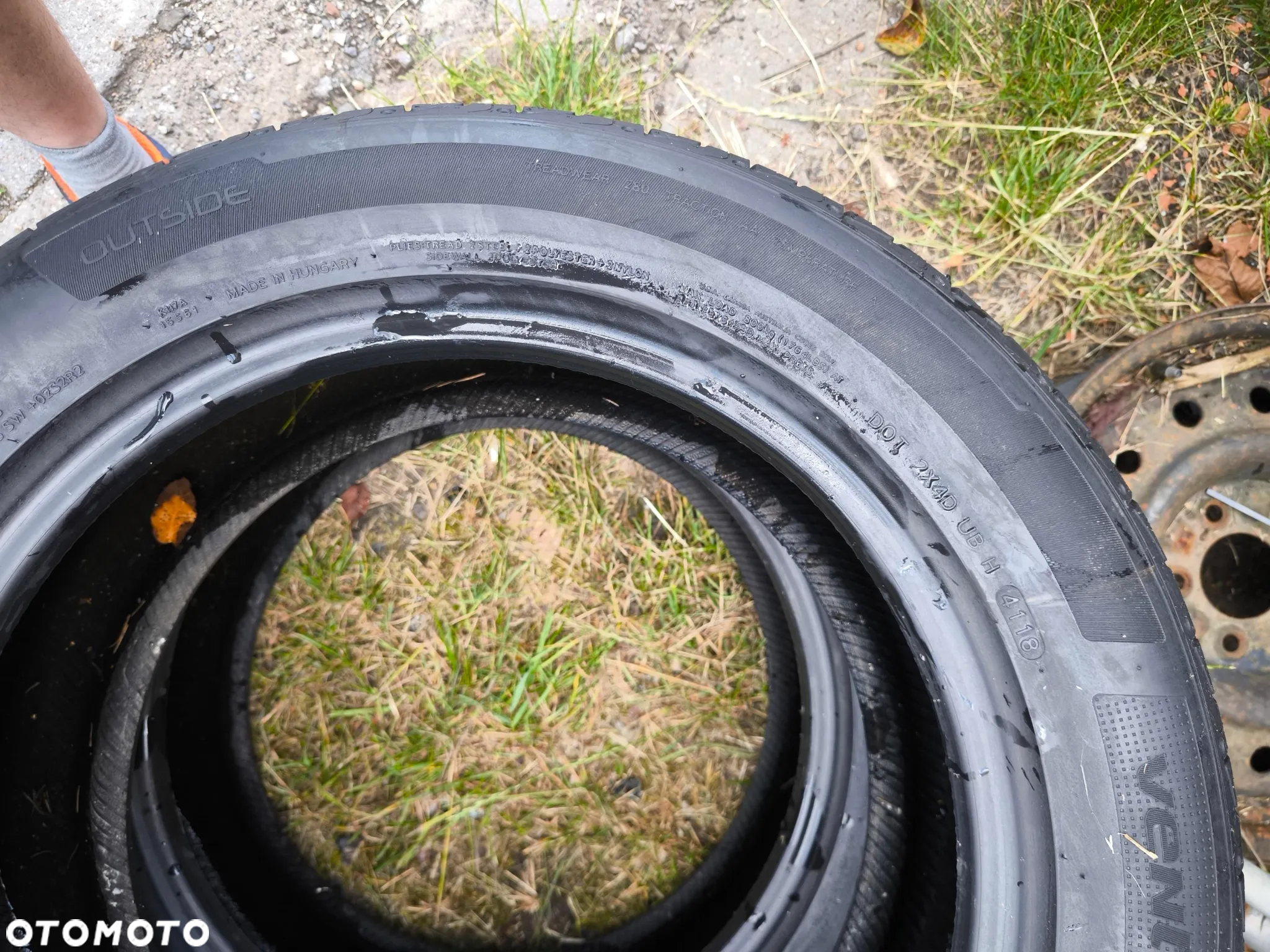 2 sztuki Opony LETNIE 235 55 18 HANKOOK Ventus S1 evo2 SUV Montaż Gratis! Bardzo Ładnie 6,5mm! - 8