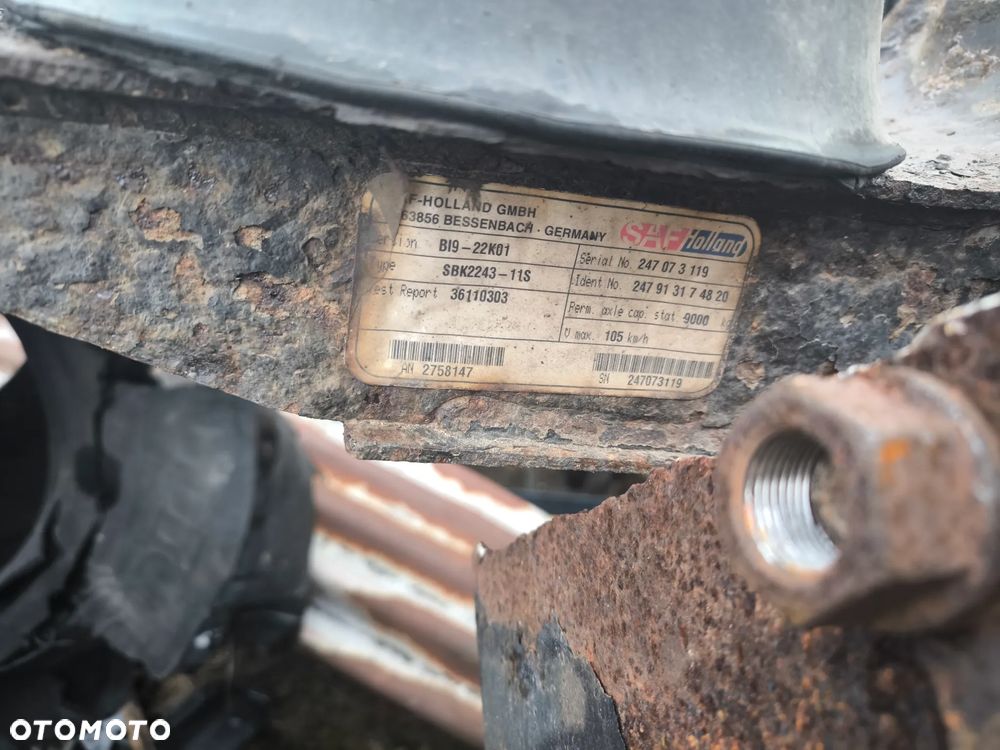 Osie saf, bpw, ror, Mercedes i inne - 16