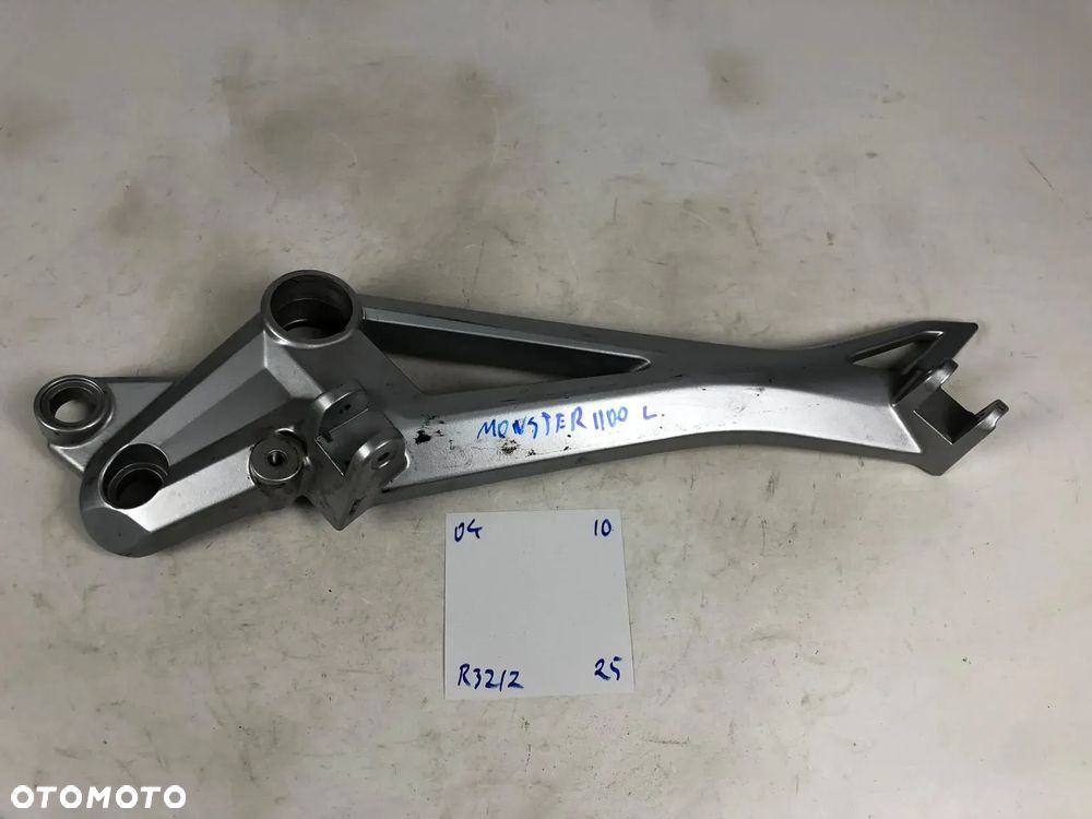 Ducati Monster 696 796 1100 Lewy Set Podnóżek Mocowanie - 1