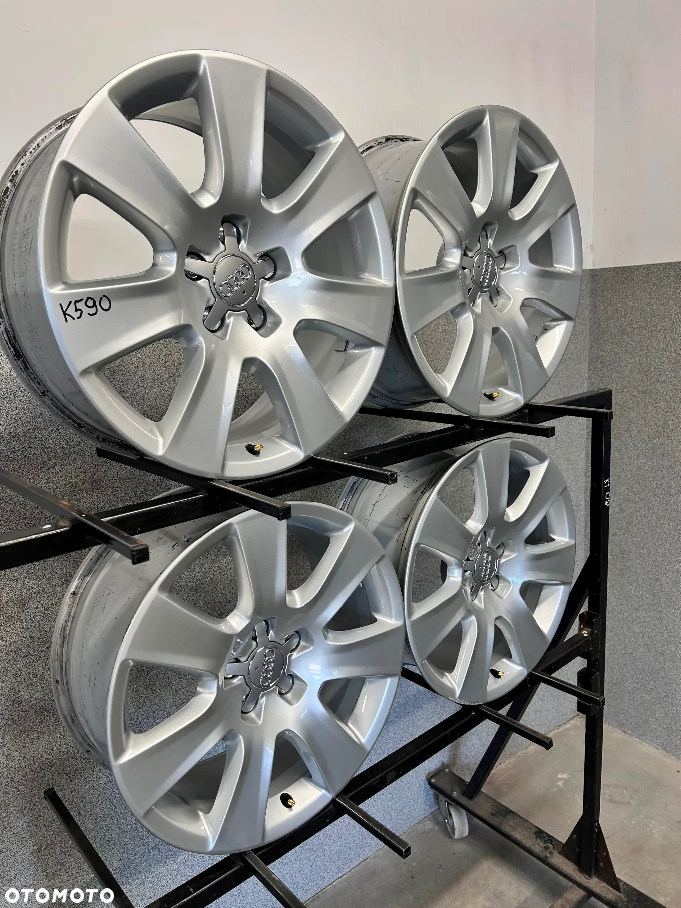 4 FELGI ALU. AUDI A8 S8 D4 18'' 7,5J ET26 - 14