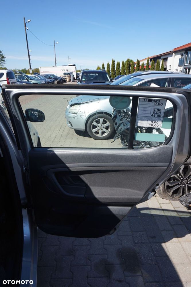 DRZWI TYLNE PRAWE FABIA II 545 5D HB 9156  SREBRNY SKODA 2006-2010 - 8