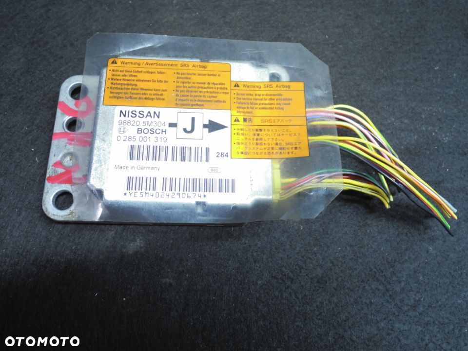 SENSOR AIR BAG AIRBAG 0285001319 NISSAN ALMERA N16 - 1