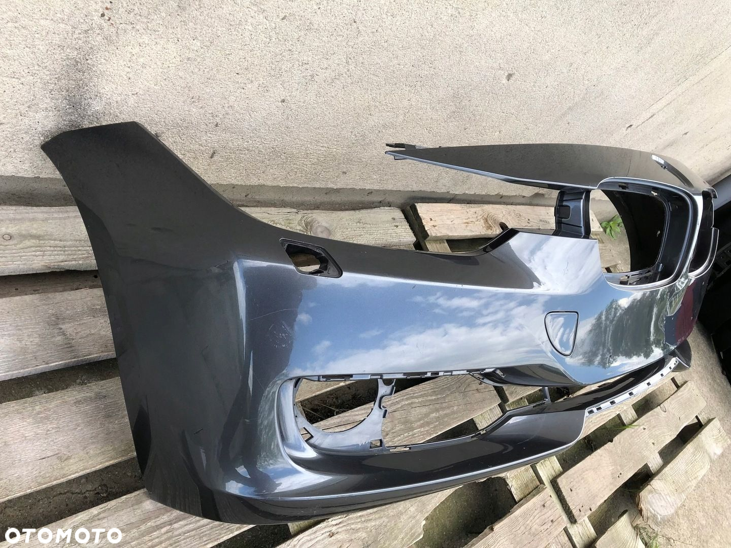 ZDERZAK PRZÓD PRZEDNI BMW SERII 3 F30 F31 2011- ZWYKŁY ORYGINAŁ CAŁY - 2