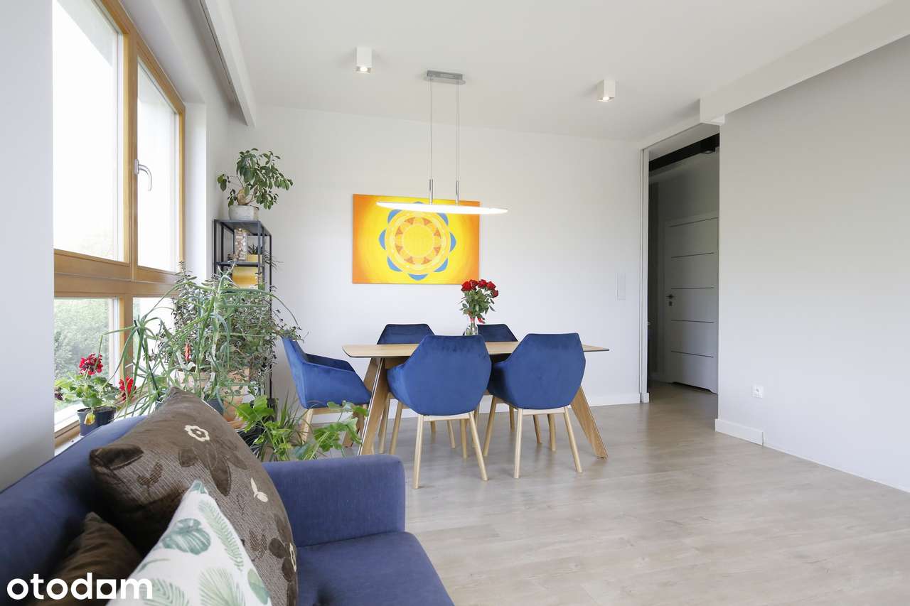Apartament 3-pok w Mila Baltica, zieleń za oknami