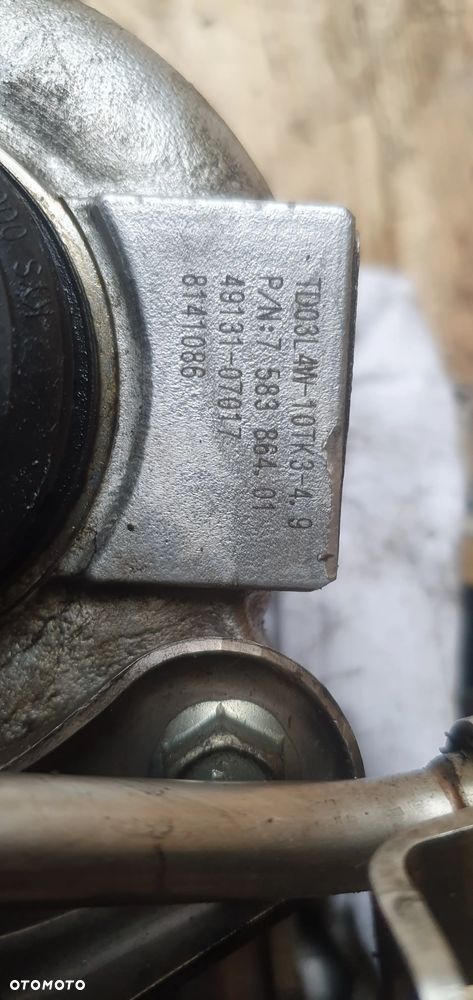Bmw 135i 335i n54 turbosprężarki 8160395 8141086 - 3