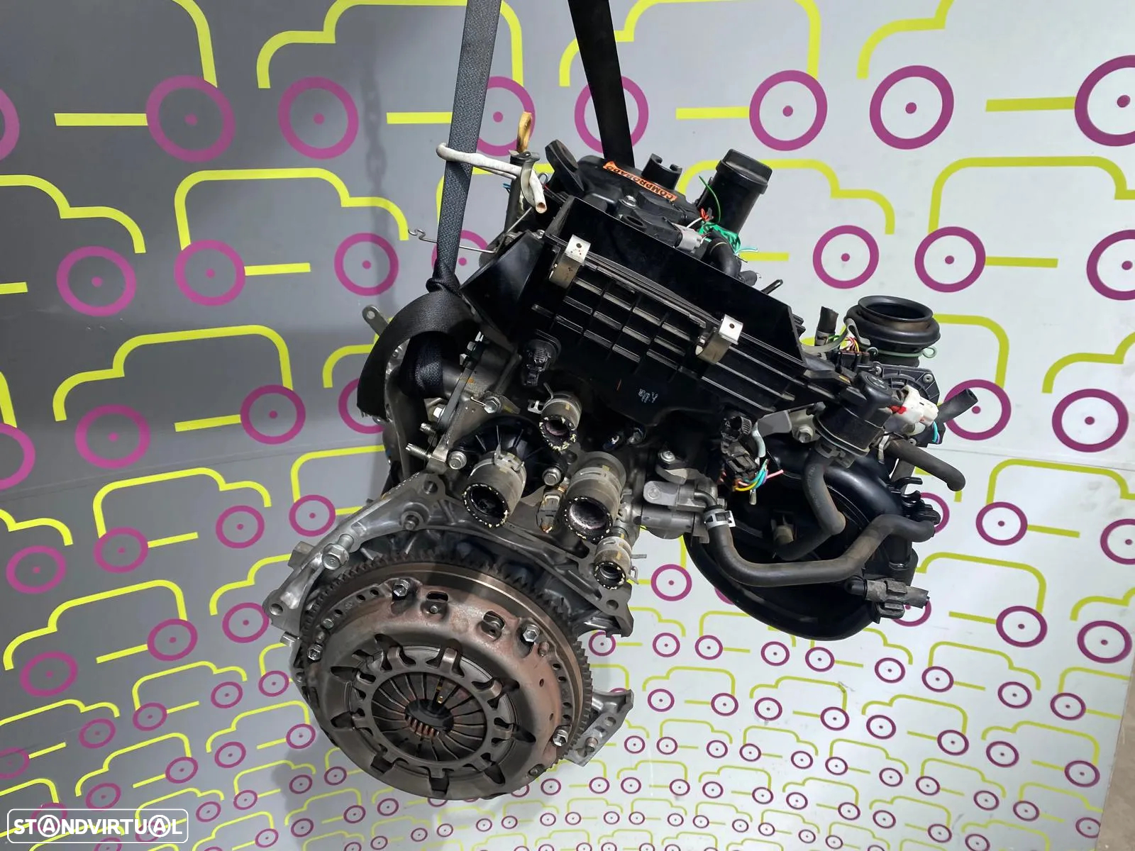 Motor TOYOTA AYGO (_B4_) 1.0 (KGB40) 1KR-FE 69 cv de 2018  NO-20351 - 4
