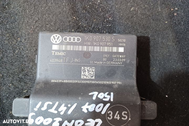 Modul CAN 1K0907530S 1K0907530S Seat Leon 2 1P [facelift] [2009 - 201 - 3