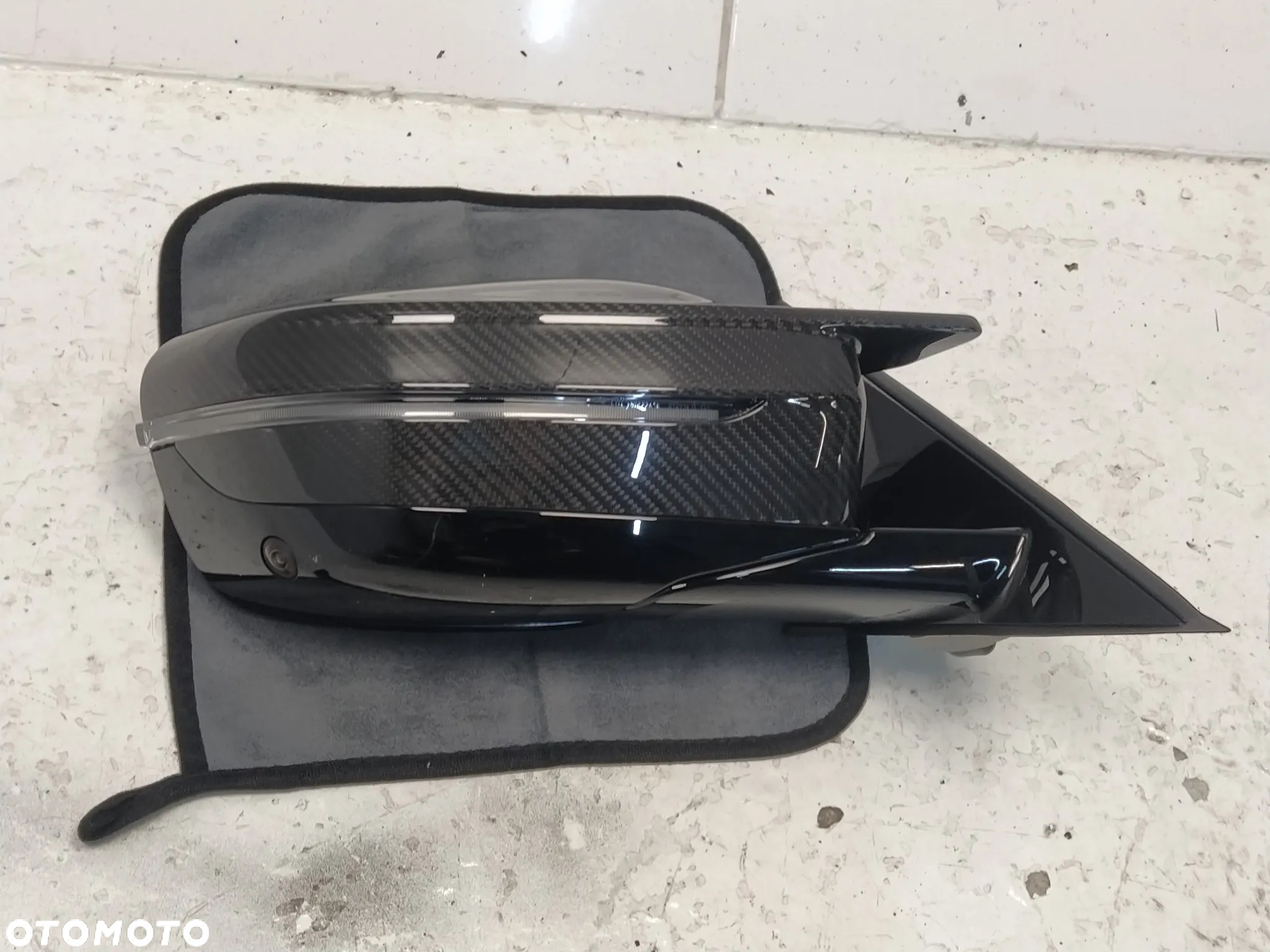 BMW M3 G20 G21 COMPETITION M-PAKIET LUSTERKO ZEWNĘTRZNE KAMERA ASYSTENT PRAWE 9 PIN CARBON NOWY ORYGINAŁ - 17