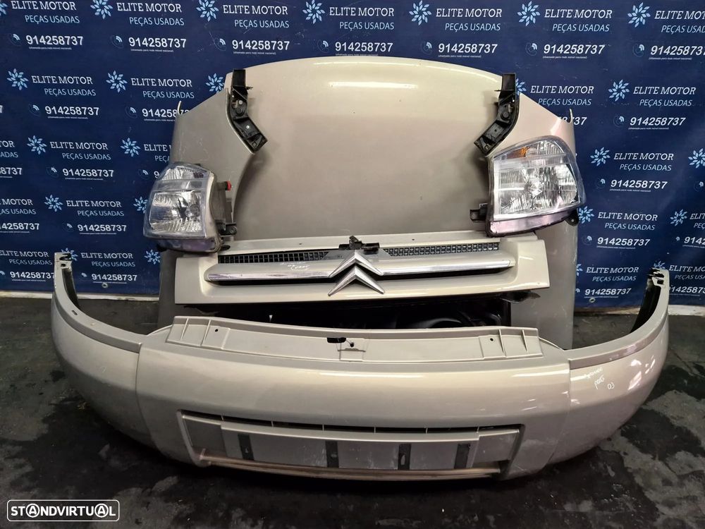 Frente completa usada CITROEN BERLINGO 2.0 HDI capot parachoques guardalamas oticas radiador - 3