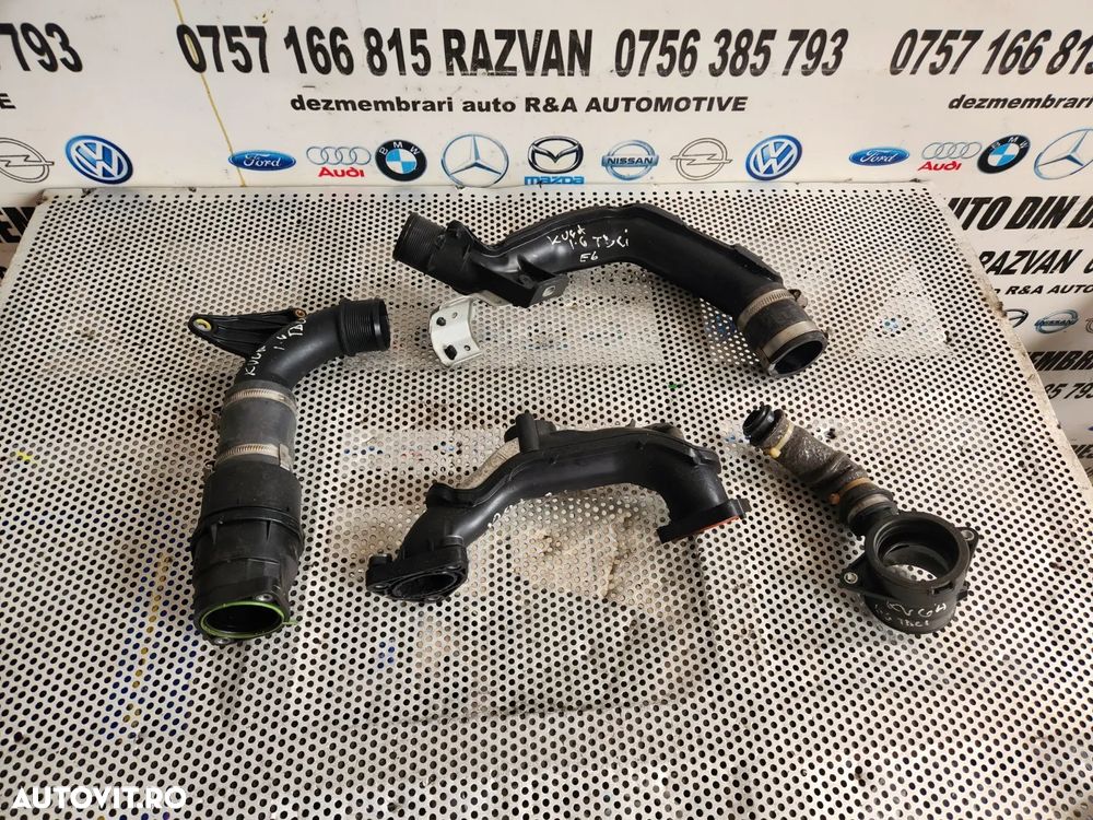 Furtun Conducta Tub Intercooler Turbo Turbina Peugeot 308 508 3008 5008 Ford Kuga Fiesta Focus Etc. - 2