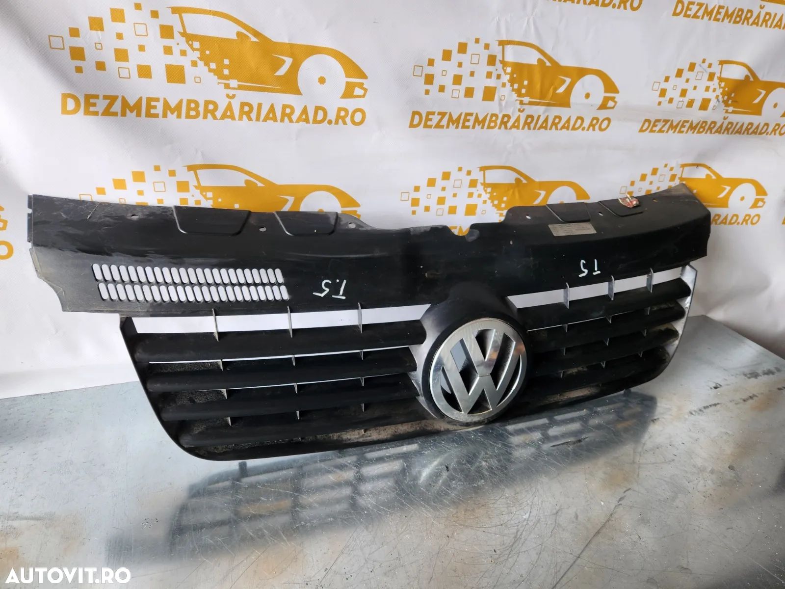 Grila Fata Radiator Vw Transporter T5 An 2003-2004-2005-2006-2007-2008 - 1