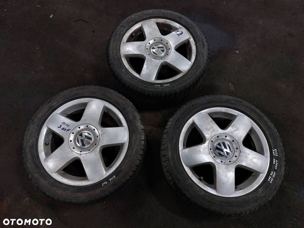 FELGI ALUMINIOWE 3 SZT 6Q0601025L 5x100 6Jx15 ET43 FI57,1 POLO - 1