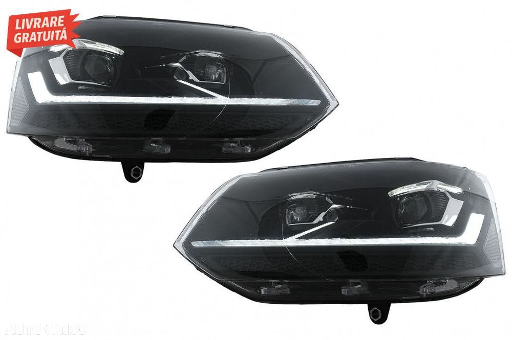 Faruri Full LED VW Transporter Caravelle Multivan T5 Facelift (2010-20 - 1