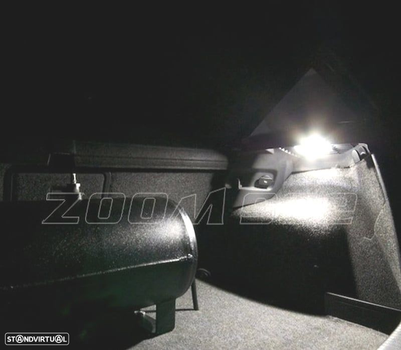 KIT COMPLETO 13 LAMPADAS LED INTERIOR PARA VOLKSWAGEN VW GTI GOLF 5 MK5 MKV 06-09 - 2