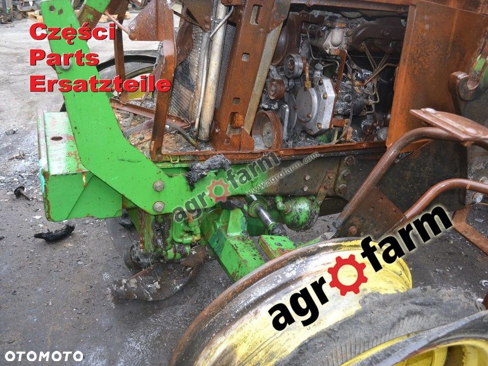 John Deere 6210 części, skrzynia biegów, silnik - 4