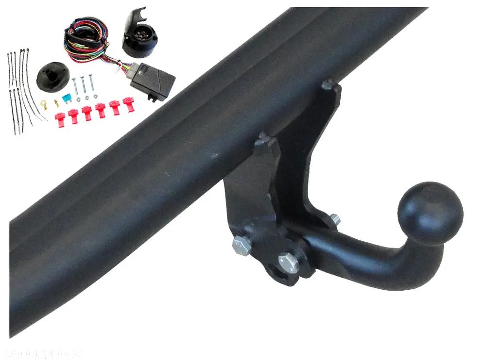 VW VOLKSWAGEN PASSAT B5 3B KOMBI+SEDAN LIMUZYNA 4d 1996-2005 HAK HOLOWNICZY+MODUŁ7PIN - 5