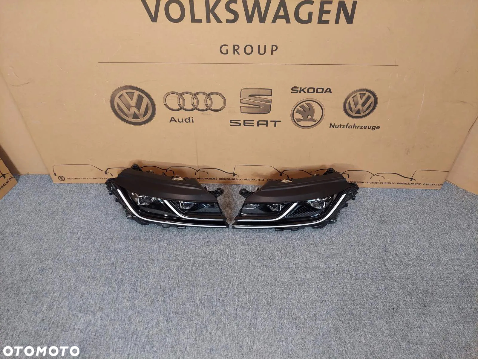 VW ARTEON R Model Lift 2021-2024 Kompletny przod Maska Zderzak Pas Lampy Blotniki - 25