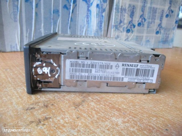 Radios 8200002607C RENAULT LAGUNA 2 2001 1.9DCI 120CV 5P CINZA ORIGINAL 22DC279/62Z RENAULT LAGUNA 2 2002 1.6 107CV 5P CINZA - 2