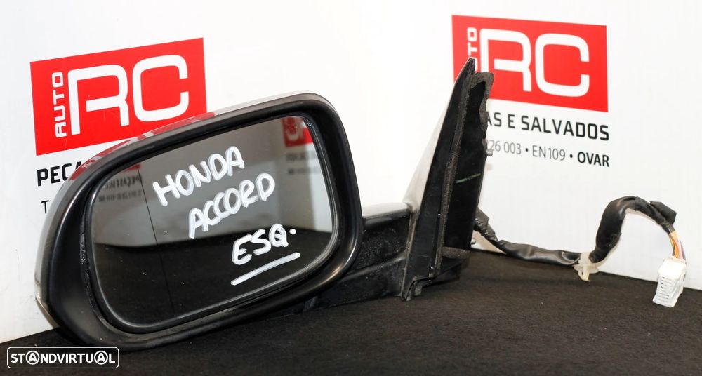 ESPELHO RETROVISOR ESQUERDO HONDA ACCORD - 2