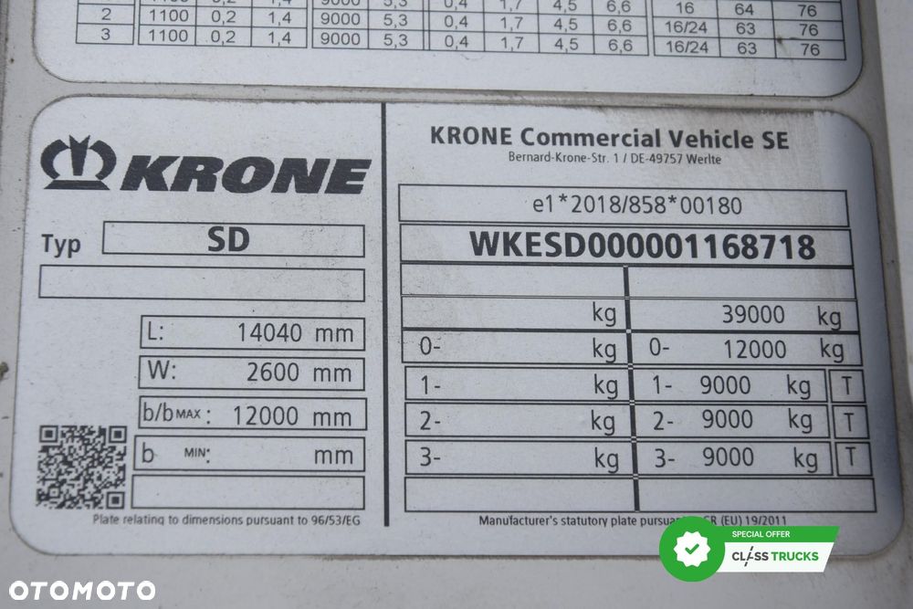 Krone SDR Cool Liner FP 60 ThermoKing SLXi 300 - 17