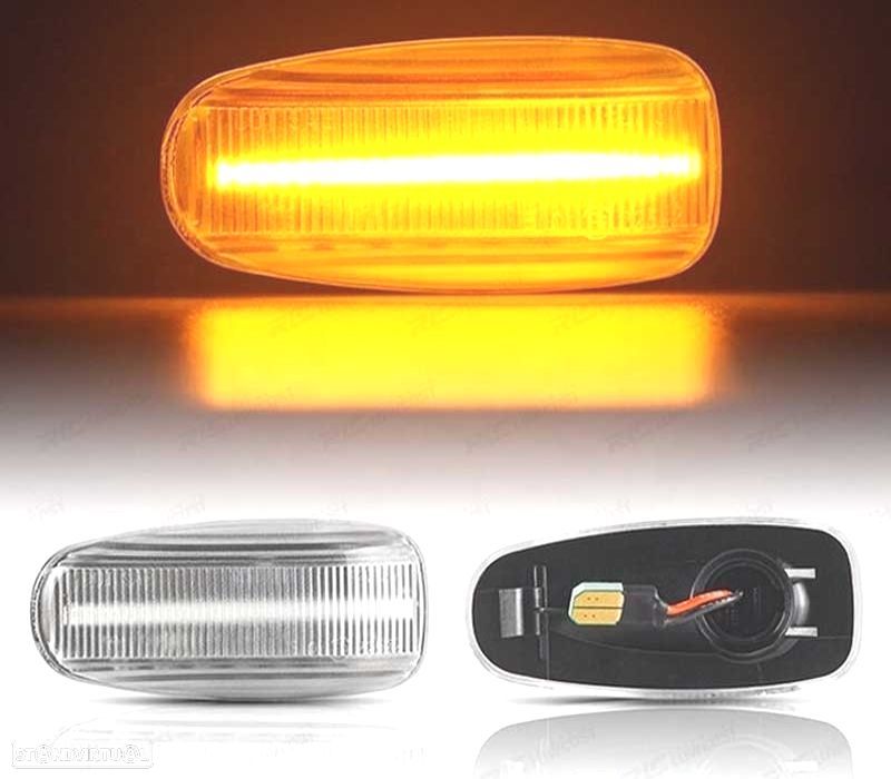 PISCAS LATERAIS DINAMICOS LED MERCEDES R170 R171 W163 W202 W210 W208 W638 - 1