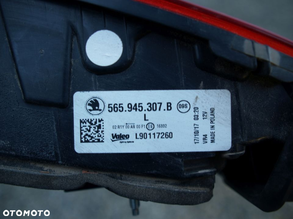 Image Škoda Kodiaq Zadní Zadní Levé Valeo - 565945307B