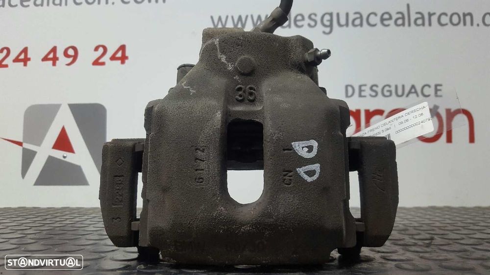 PINÇA DE TRAVÃO FRENTE DIREITA BMW X3 (E83) 3.0SD - 2