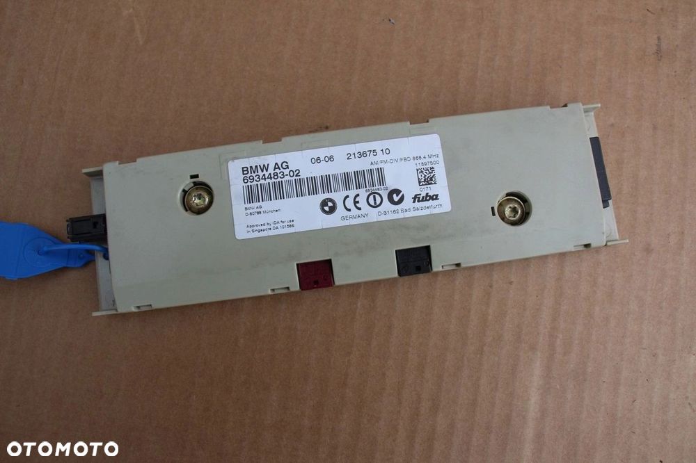 Wzmacniacz anteny moduł BMW 6 model e63 e64 6934483 - 1