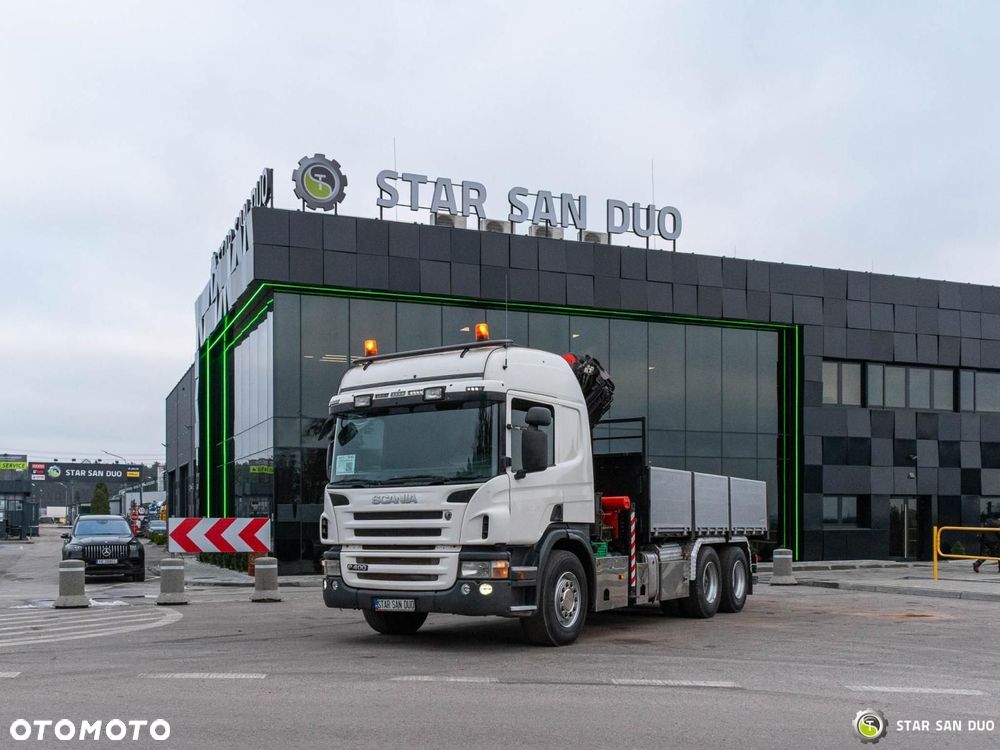 Scania P400 6x2 PALFINGER PK 26002 EH HDS Wywrotka Żuraw Crane - 11