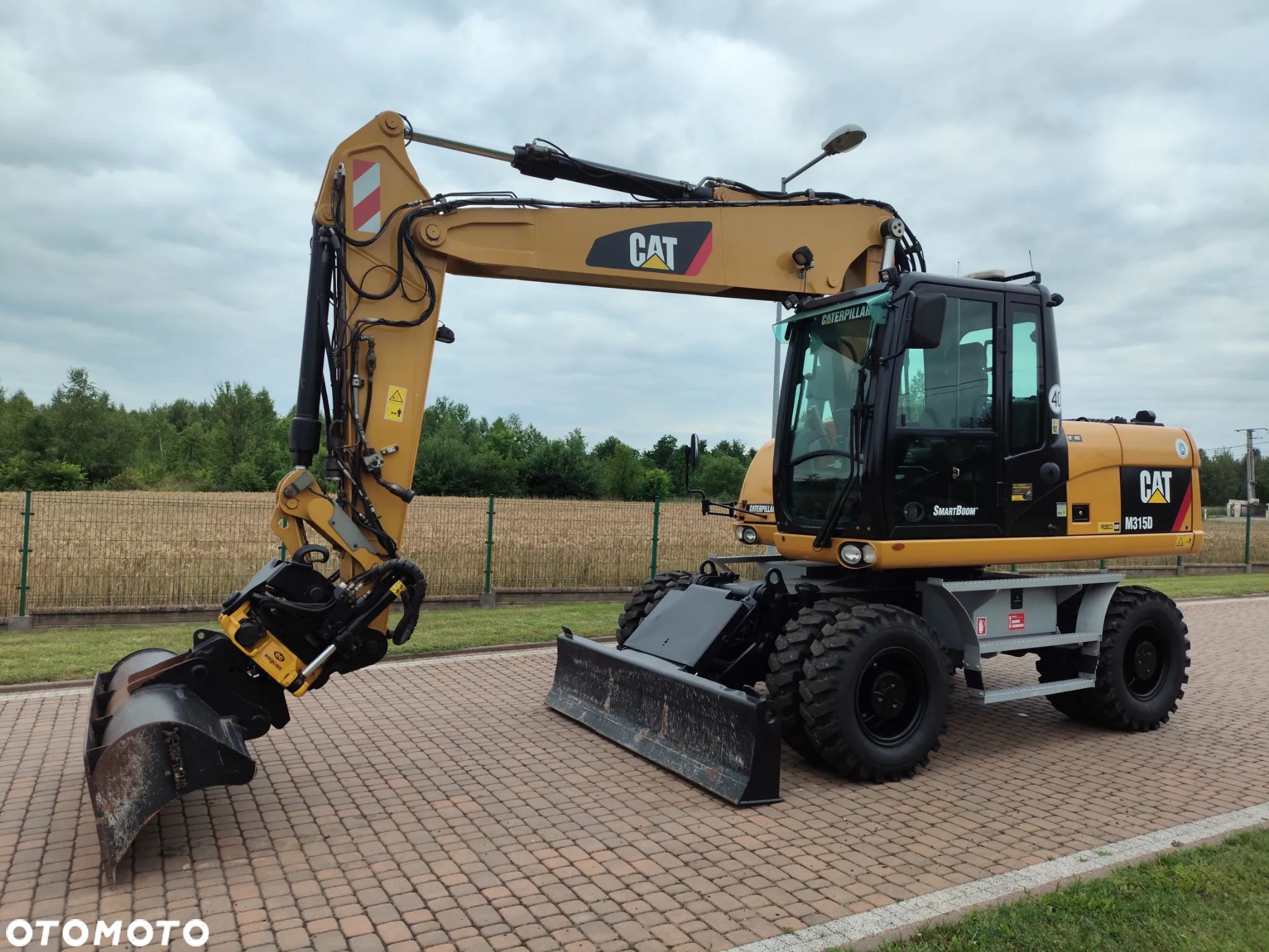 Caterpillar M 315D / ROTOTILT / SPROWADZONA / KOPARKA KOŁOWA - 1