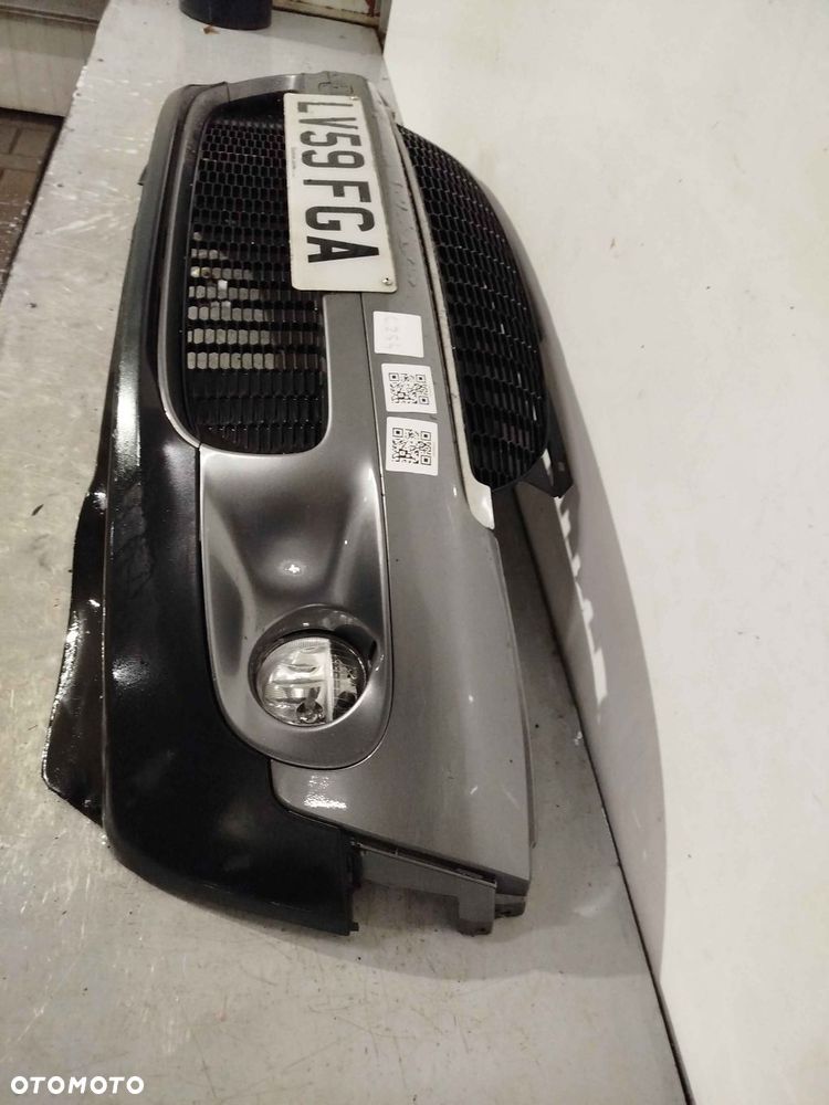 ^ ZDERZAK PRZÓD PRZEDNI MINI COOPER S R56 R55 871/7 SZARY HALOGENY - 3