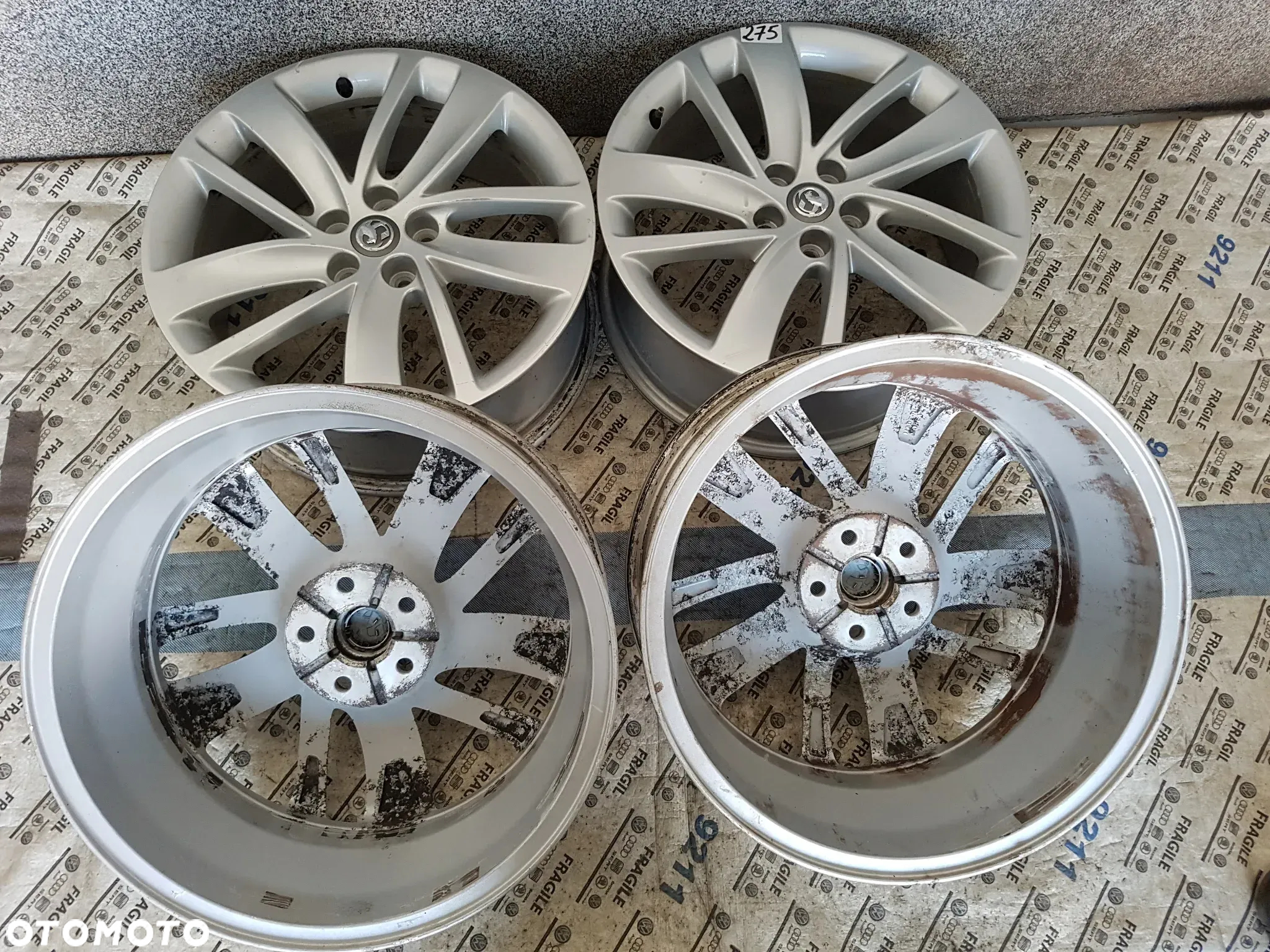 FELGI ORYGINAŁ OPEL ASTRA K J MOKKA  5X105 7Jx18 IS38 CZUJNIKI TPMS - 14