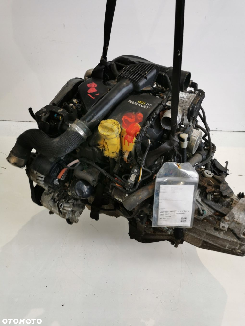 SILNIK KOMPLETNY RENAULT SCENIC MEGANE KANGOO 1.5 DCI K9K A636 - 6