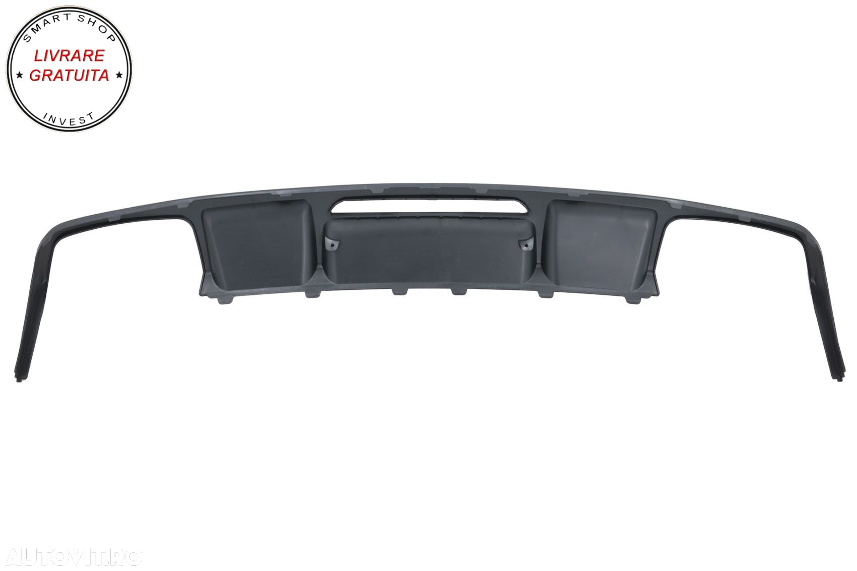 Difuzor cu Evacuare Dubla Mercedes CLS Sedan W218 (2011-2017) pentru bara AMG Spor- livrare gratuita - 6