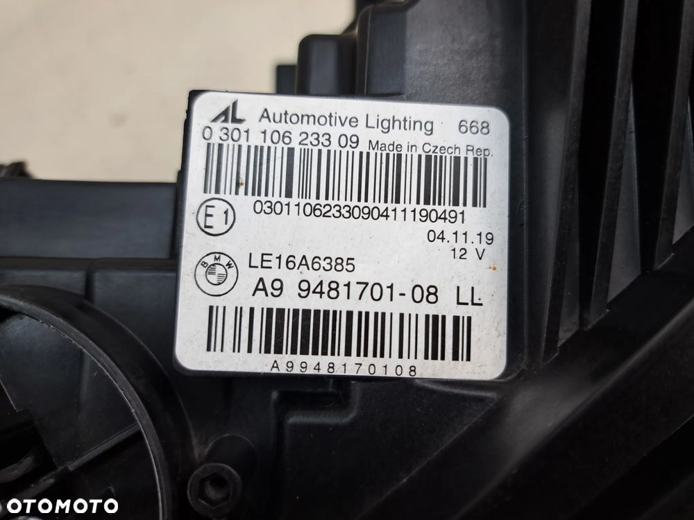 BMW 3 G20 G21 FULL LED ADAPTIVE LAMPA LEWA PRAWA PRZÓD REFLEKTORY KOMPLET - 8