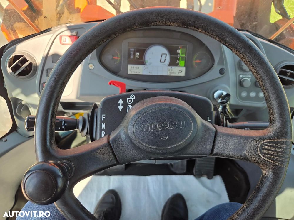 Hitachi ZW310-6, 2019, 7.734h, cupa 5mc, 28 tone, Gresare automata, Cantar, Anvelope Goodyear L5 70% ok, camera spate, consum 17,6l/h, descarca la 4,4m, motor 285CP, VIRARE JOYSTICK, revizii ok, STARE FOARTE BUNA, posibilitate leasing-PROMOTIE 98.750 eur+Tva - 32
