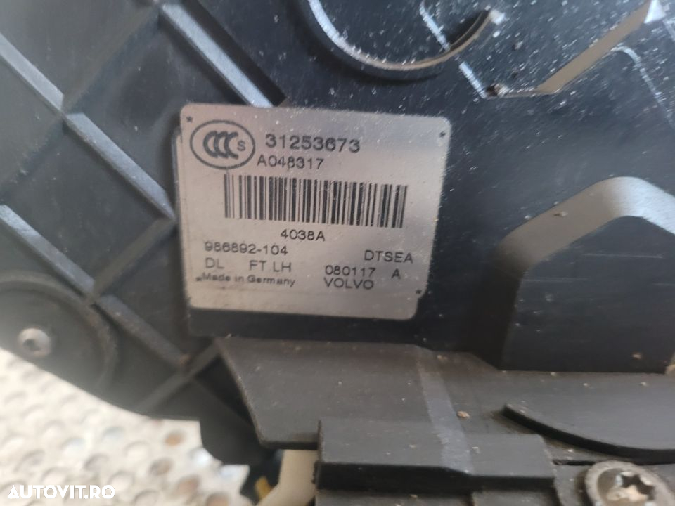 Broasca Blocator Incuietoare Usa Fata Spate Volvo V70 XC70 An 2007-2016 Volan Stanga - 5