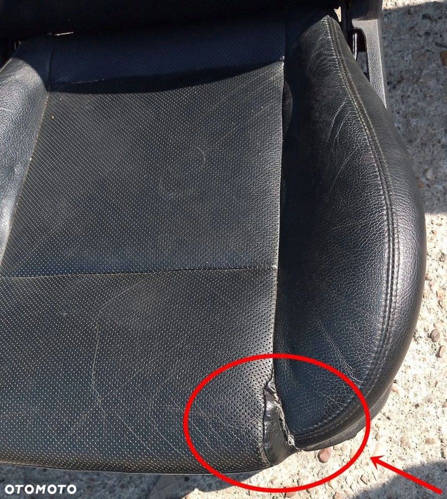 FORD MONDEO MK3 FOTEL FOTELE KANAPA TAPICERKA SKÓRA KOMBI KOMPLET - 4