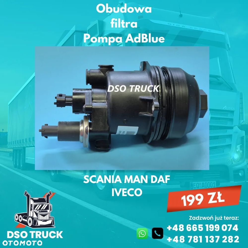 Obudowa filtra Pompa AdBlue 6740273360 SCANIA MAN DAF IVECO - 1
